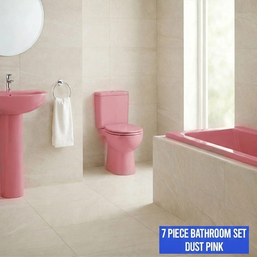 7 Piece Bathroom Set
